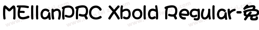 MEllanPRC Xbold Regular字体转换